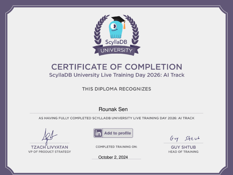LIVE Fall 2024 Advanced Track Completion Certificate