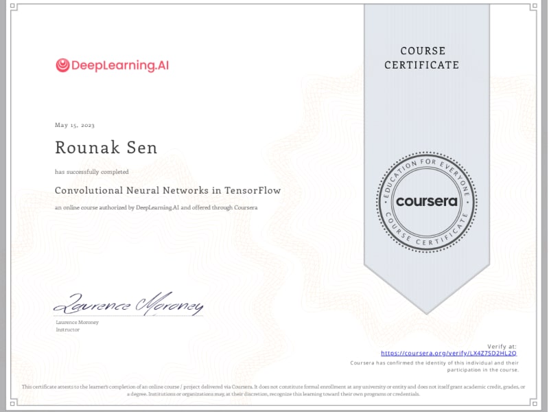 Convolutional Neural Networks in TensorFlow