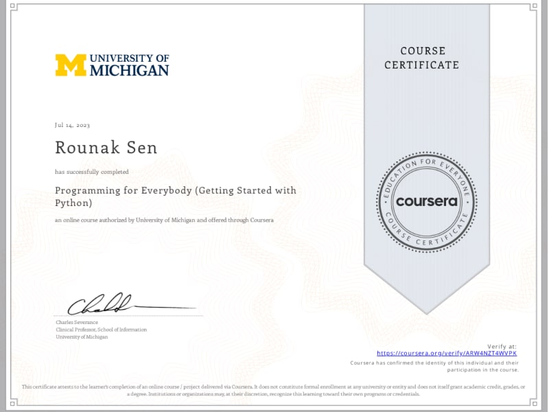 Programming for Everybody (Getting Started with Python)