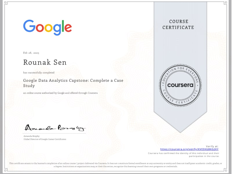 Google Data Analytics Capstone: Complete a Case Study