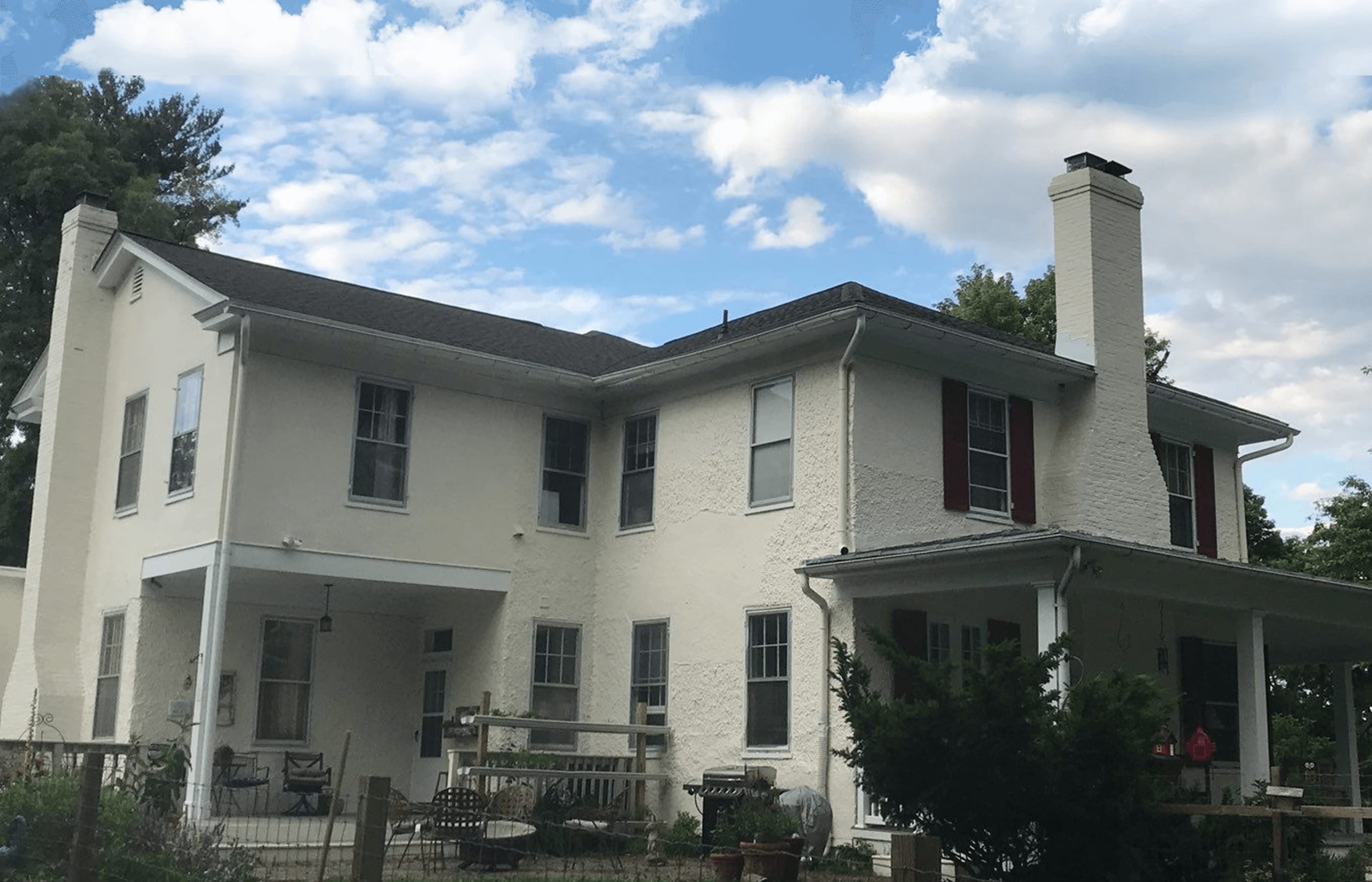 Roofsimple installing new roofing system for Carla Giacomangeli