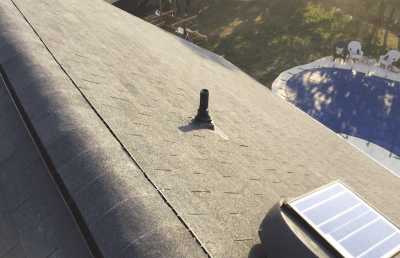 Roofsimple installs a new roofing system for William Benzin