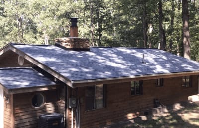 Roofsimple installs a new roofing system for Tom Martinec 