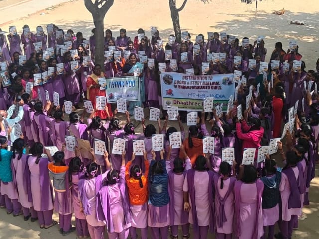 Photograph from a Dhaathree Foundation programme