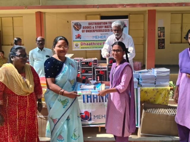 Photograph from a Dhaathree Foundation programme