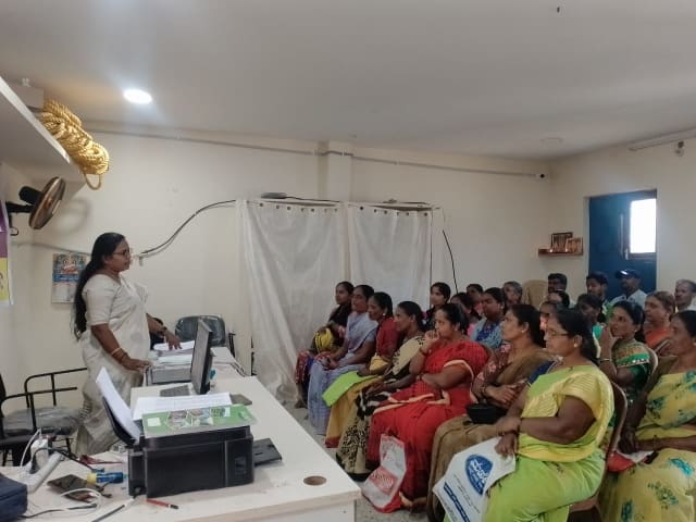 Photograph from a Dhaathree Foundation programme