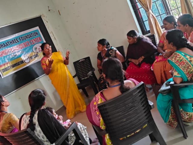 Photograph from a Dhaathree Foundation programme
