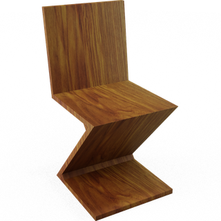 Image of Rietveld Zig Zag Chair