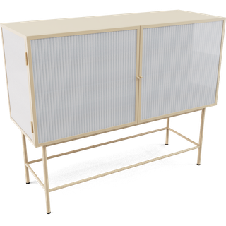 Image of Haze Sideboard - Reeded glass