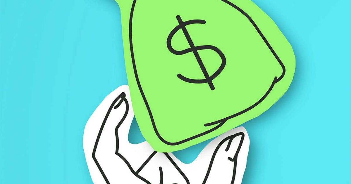 Gifting money store to children