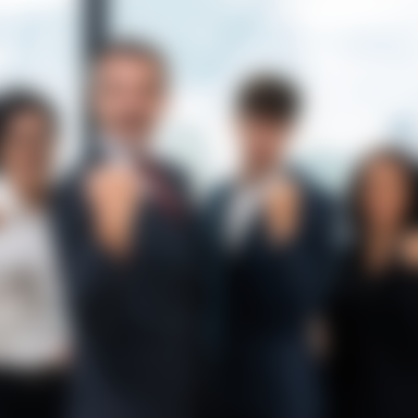 Happy business team