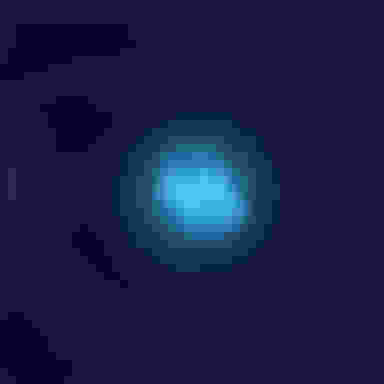 Digital image of a lock in a circle.