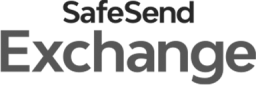 SafeSend Exchange logo logo