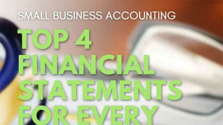 Top 4 Financial Statements blog
