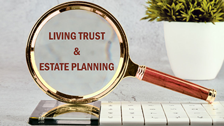 A magnifying glass resting on a calendar