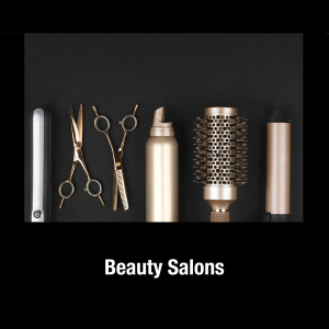 Hair care products and tools.