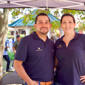 Diana & Robert at Salvadoran Day Festival