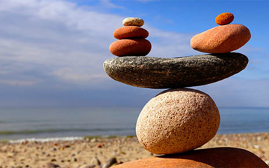 Stacked rocks