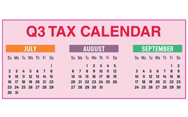 2023-Q3 Tax Calendar blog preview