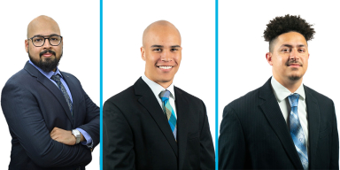 Three male business professionals.