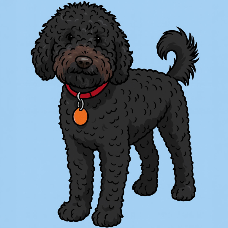 Cartoon dog