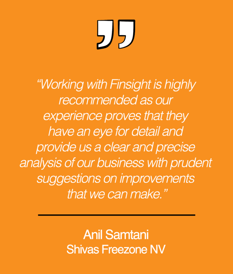 Shivas Freezone NV testimonial