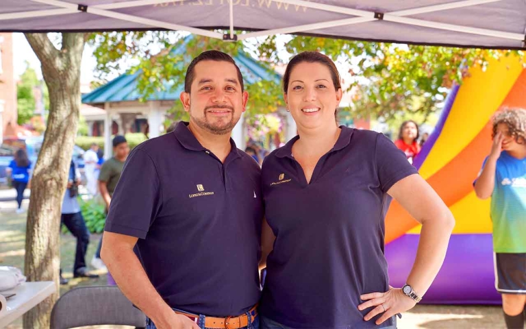 Diana & Robert at Salvadoran Day Festival