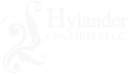 Hylander White Footer Logo