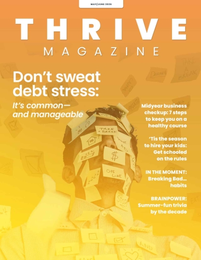Thrive May - Jun 26 magazine cover