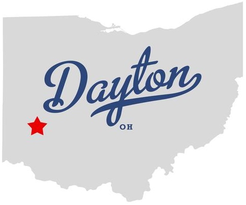 Dayton, OH map image