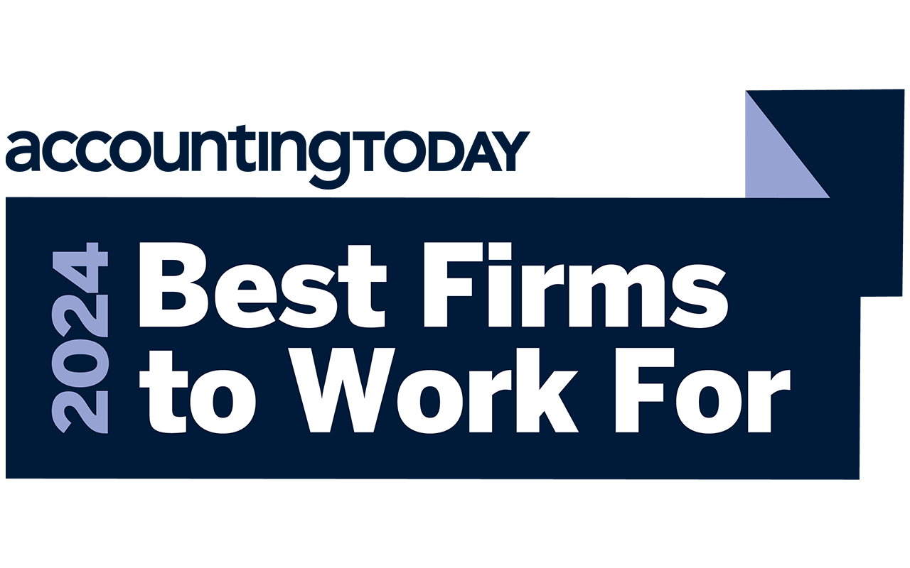 Accounting Today 2024 Best Firms to Work For award.