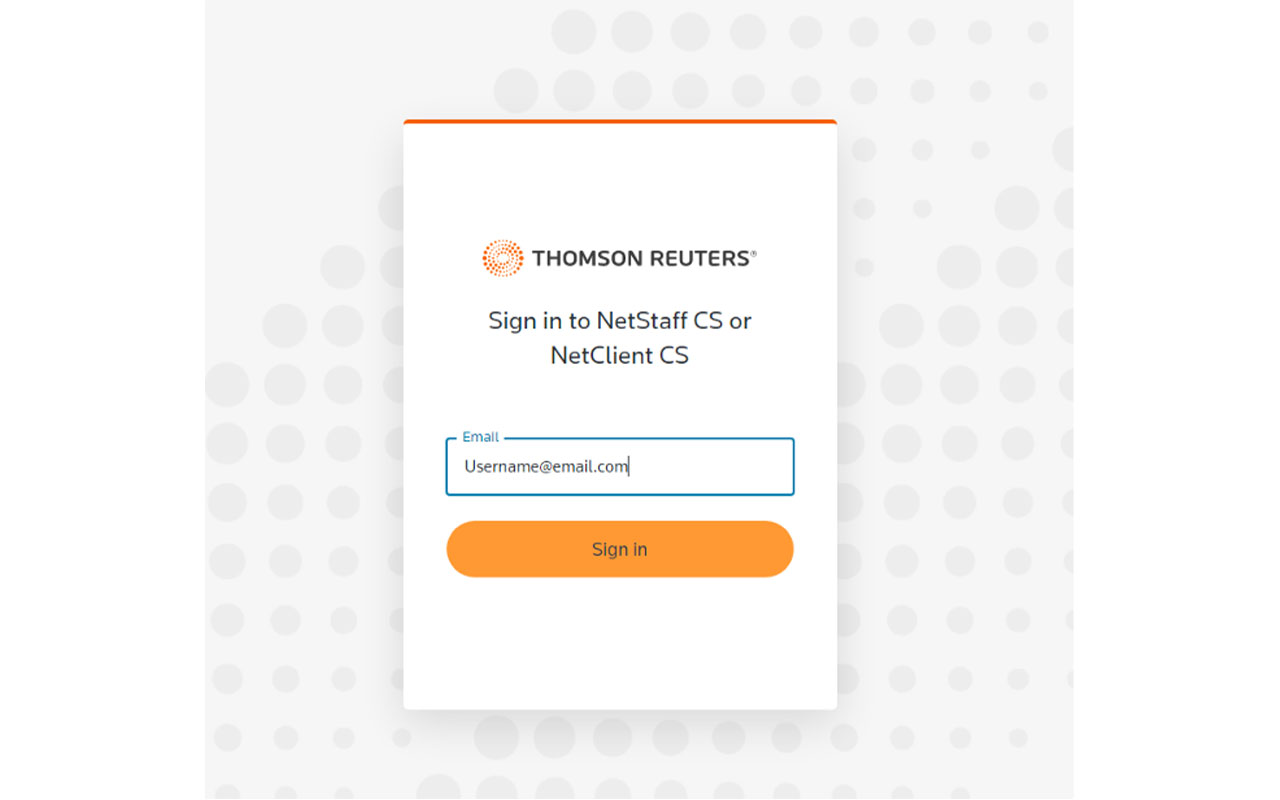 Thomson Reuters Login