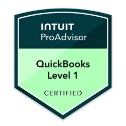 Intuit ProAdvisor QuickBooks Level 1 Badge 2026