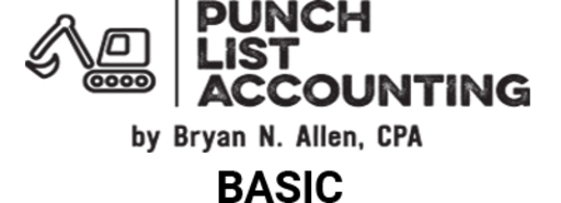 Punch List Accounting Basic img