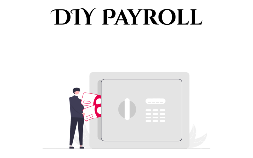 A person putting items in a safe.