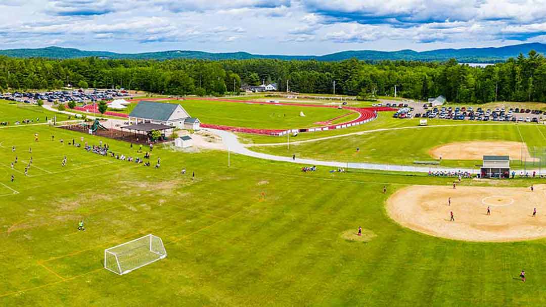 Aerial view of The Nick