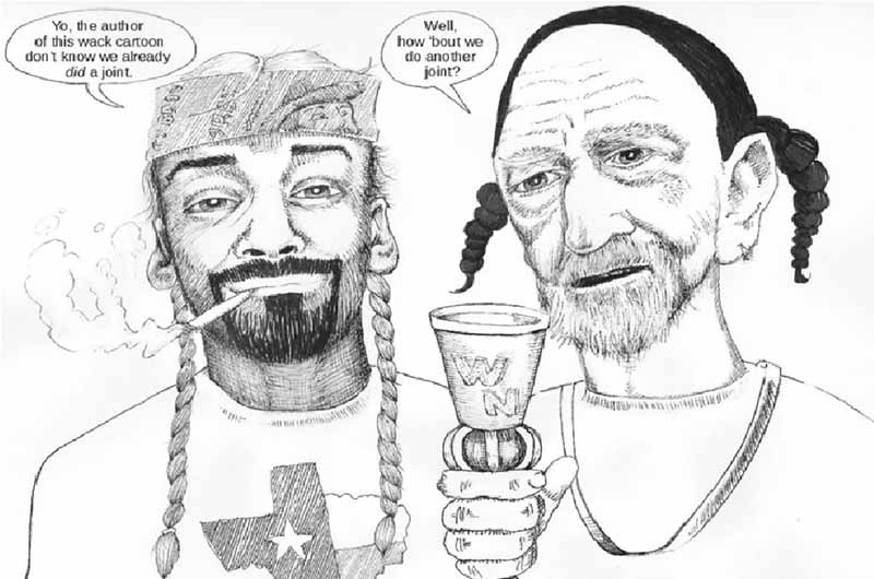 Snoop Dog and Willie Nelson