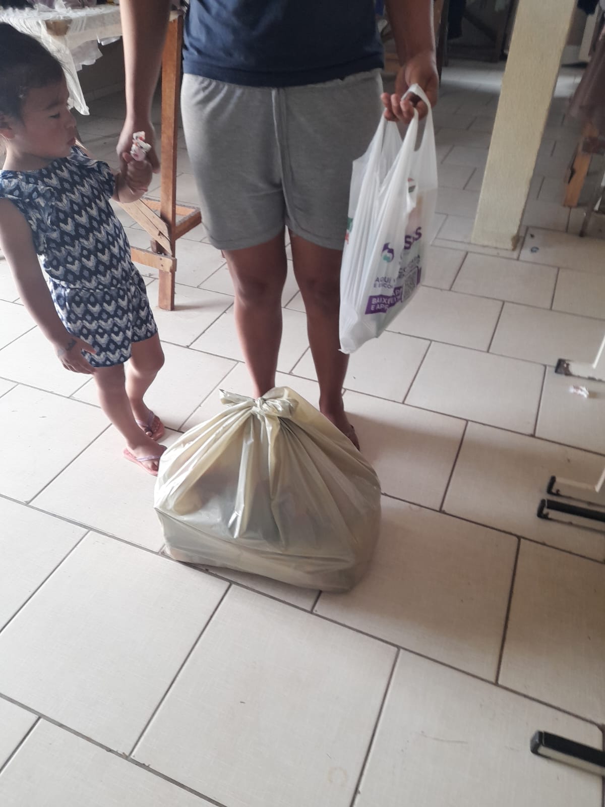 Entrega de mais de 30 cestas básicas em Setembro de 2024, mais cobertores, doces, roupas e alguns moveis usados .