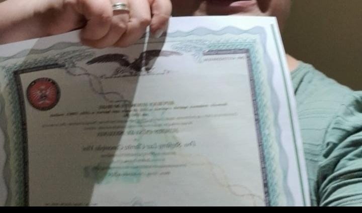 Doutora Stefany Luz Clarita Conceição Vivi nossa voluntária da Associação Beneficente Rosa Machado Vivi recebe Doutor honoris causa pela Universidade Norte Americana