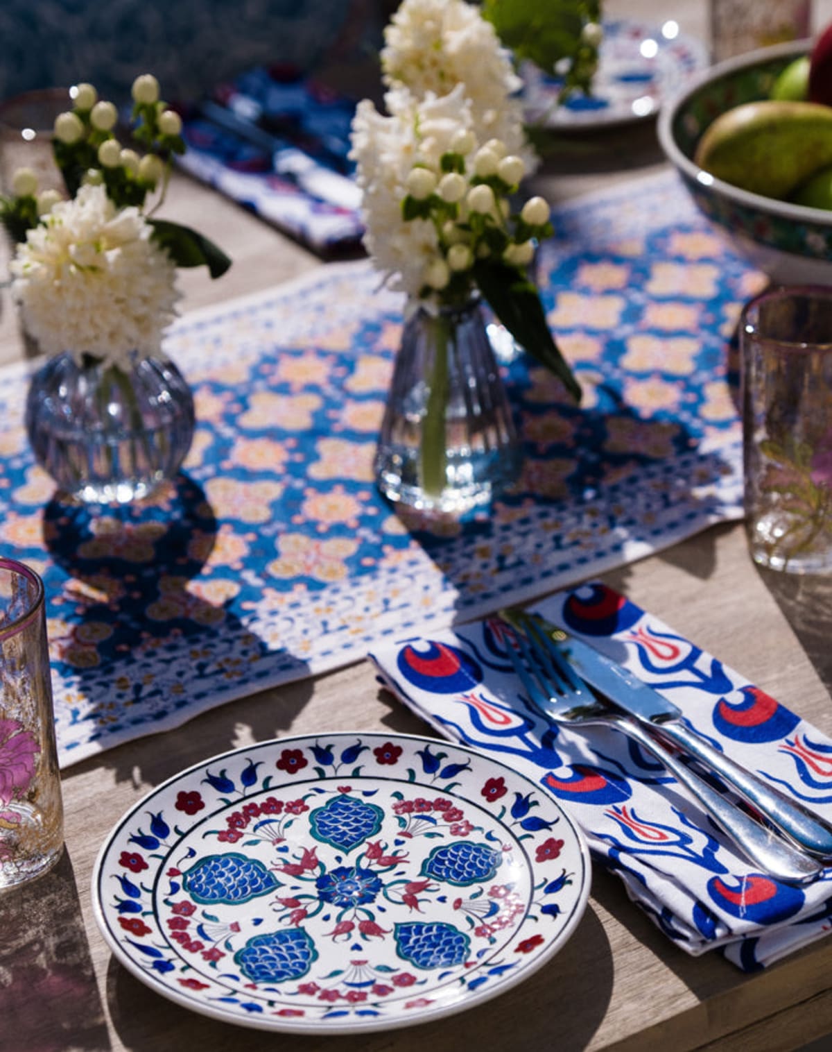 Floral Iznik Side Plate