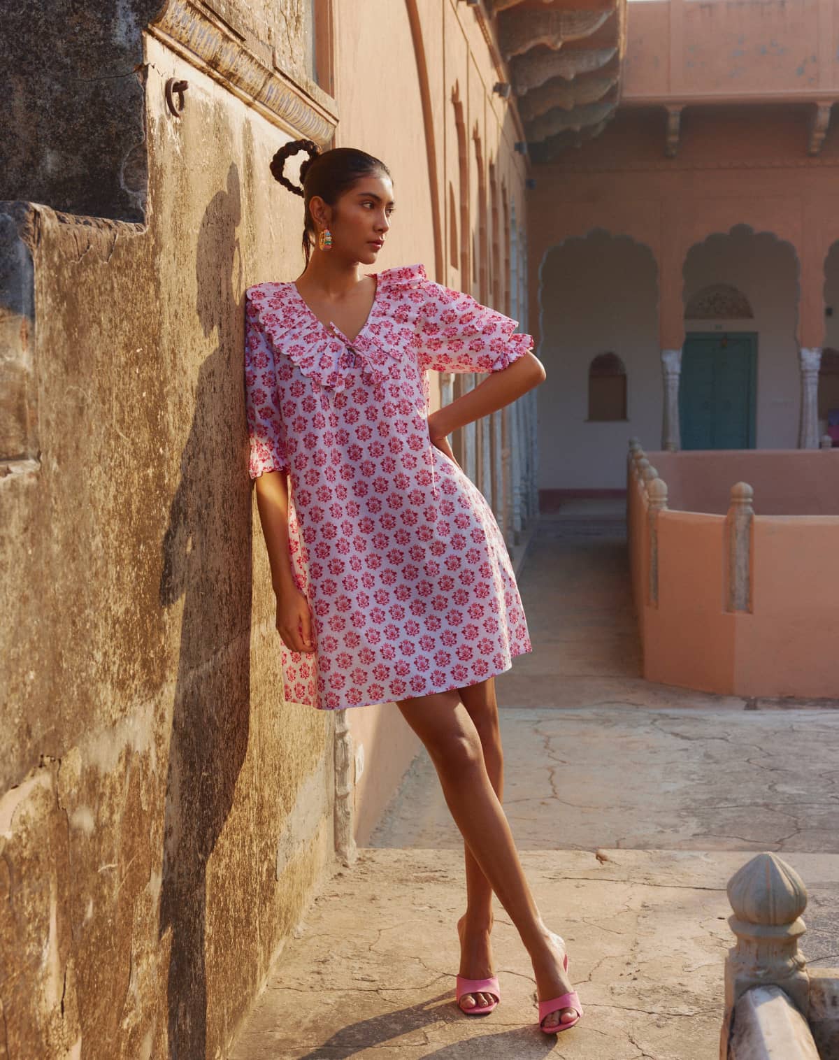 Pink City Prints Mulberry Buta Ava Mini
