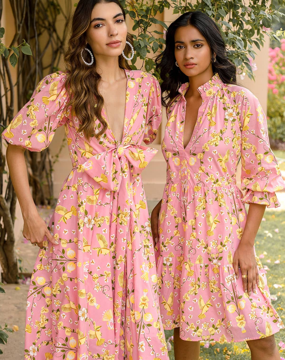 Rosie Dalia Lola Summer Dress in Veranda Pink
