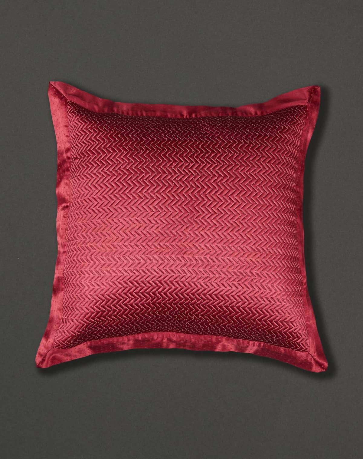 Ritu Kumar Embroidered Cotton Voile Cushion in Pink