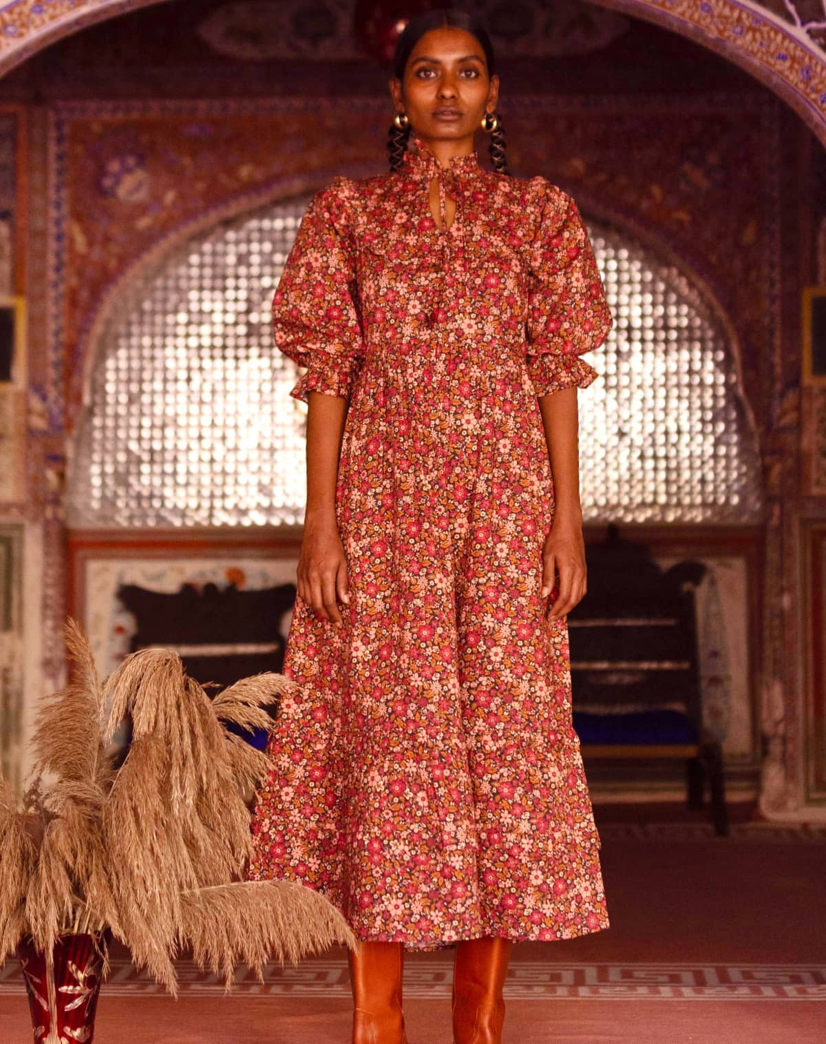 The Pink City Prints Eliza dress
