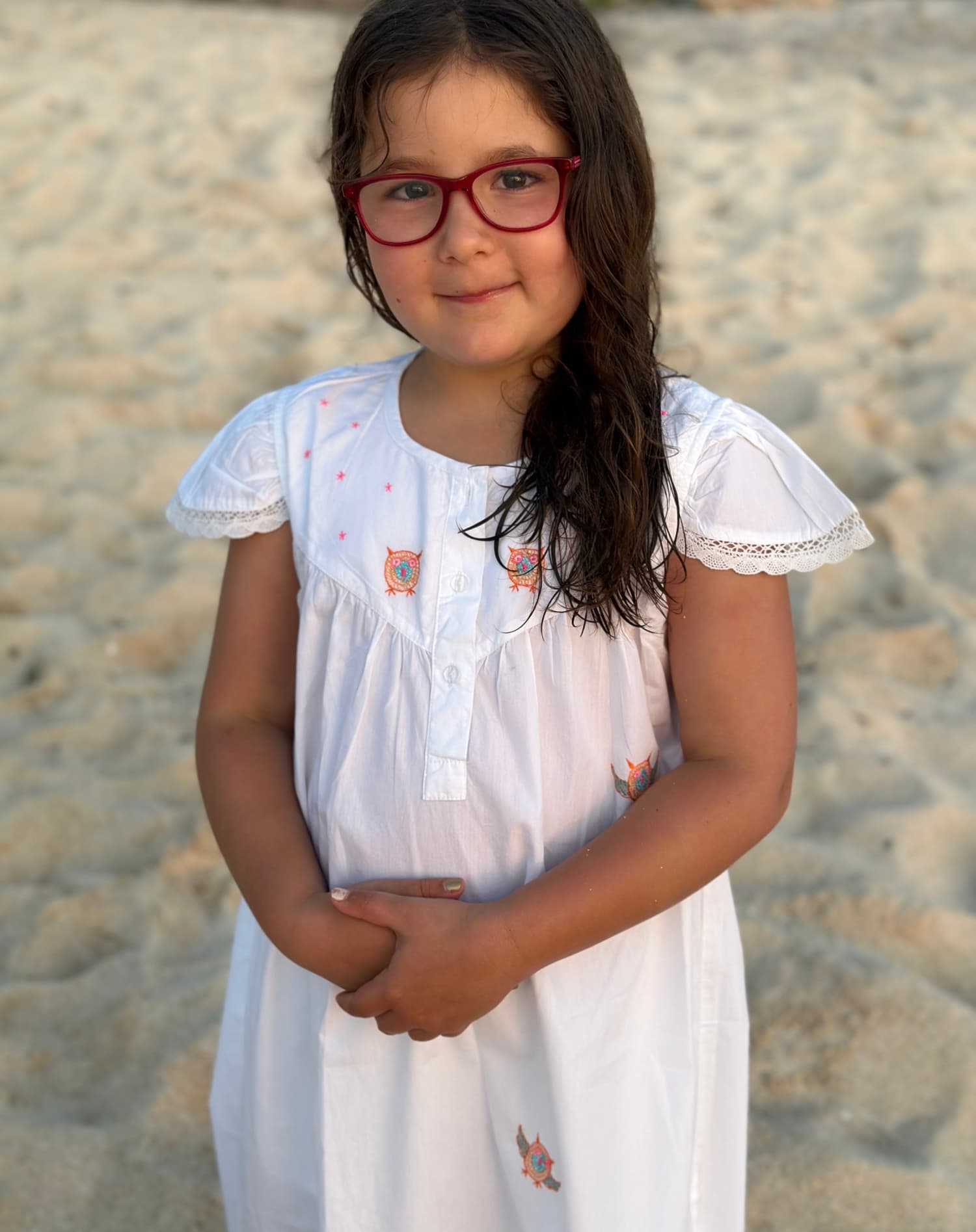 Rosie Dalia Kids Cotton Owl Nightie