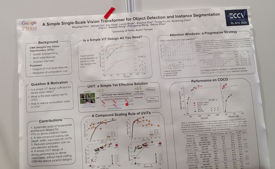 A Simple Single-Scale Vision Transformer for Object Localization and Instance Segmentation