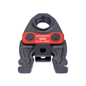 Set 4 Ganasce A Pressione Per Pinza U16-U32 - Inserti Per Tubi Rame E Acciaio Inox (16/20/25/32 Mm)