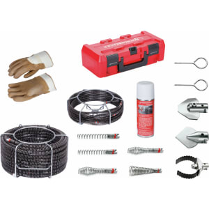 Spiral/tool set standard, 16-22 mm | Rohrreinigungswerkzeuge 