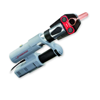 ROTHENBERGER Press Tool: 18V Li-Ion, Compact, Inline, For 1/2 in to 1 1/4  in Pipe, Copper/PEX