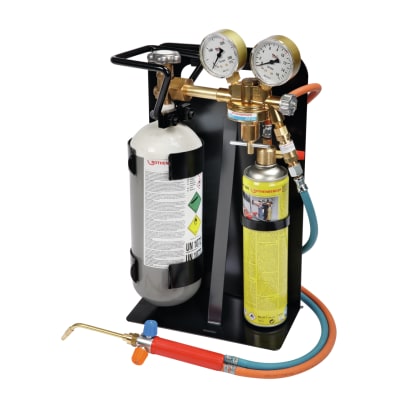 Soplete Power Fire Compact + botella gas Usa Rothenberger